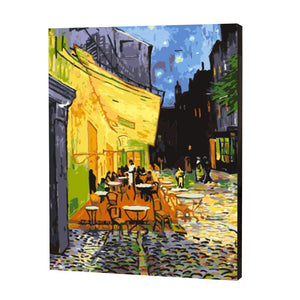 Cafe Terrace at Night - Van Gogh, Paint by Numbers