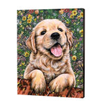 Load image into Gallery viewer, Cute Dog Puppy, Paint by Numbers
