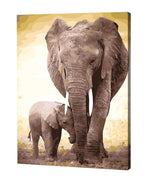 Load image into Gallery viewer, An Elephant Mother&#39;s Love, Paint By Numbers
