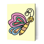 Load image into Gallery viewer, butterfly paint by numbers 1
