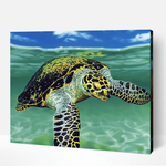 Load image into Gallery viewer, Grandpa Jay The Turtle, Paint By Number

