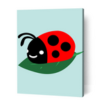Load image into Gallery viewer, ladybug paint by numbers
