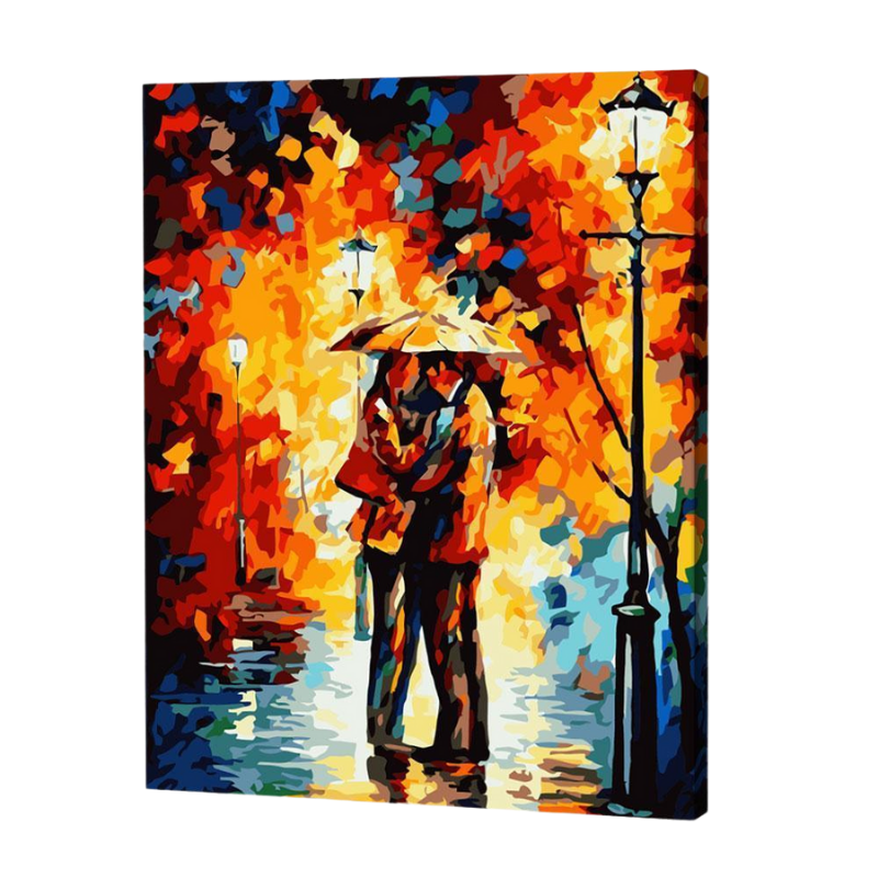 lovers in the rain paint by numbers