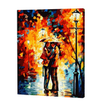 Load image into Gallery viewer, lovers in the rain paint by numbers
