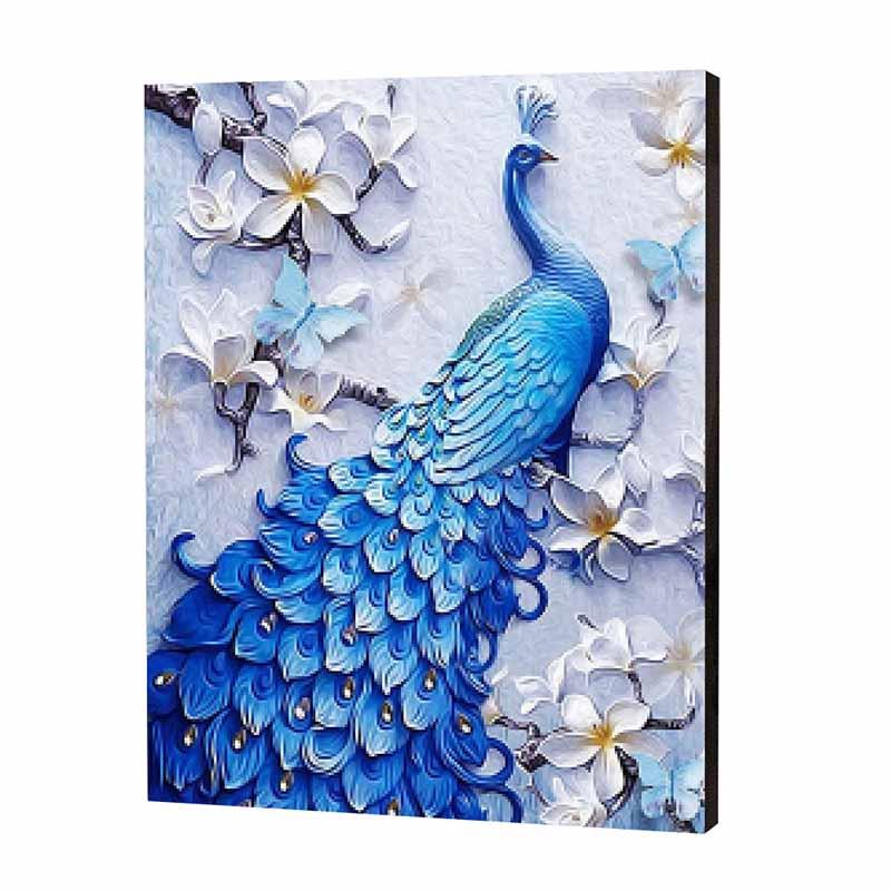 Peacock, Paint with Diamonds