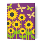 Load image into Gallery viewer, sunflower paint by numbers
