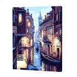 Load image into Gallery viewer, Venice Night, Unique Paint By Numbers Kit
