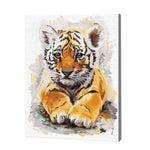 Load image into Gallery viewer, Baby Tiger, Paint by Numbers
