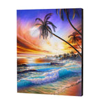 Load image into Gallery viewer, Beautiful Beach, Paint with Diamonds
