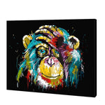 Load image into Gallery viewer, Abstract Monkey, Paint By Numbers
