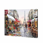 Load image into Gallery viewer, Rainy in Paris, Paint with Diamonds
